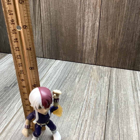 My Hero Academia SHOTO TODOROKI Vinyl Action Figurine Bendable Joints - Picture 8 of 9